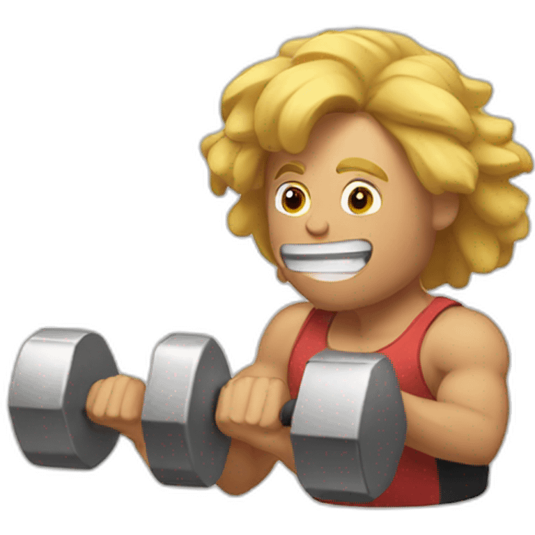 Work out doble barrer emoji