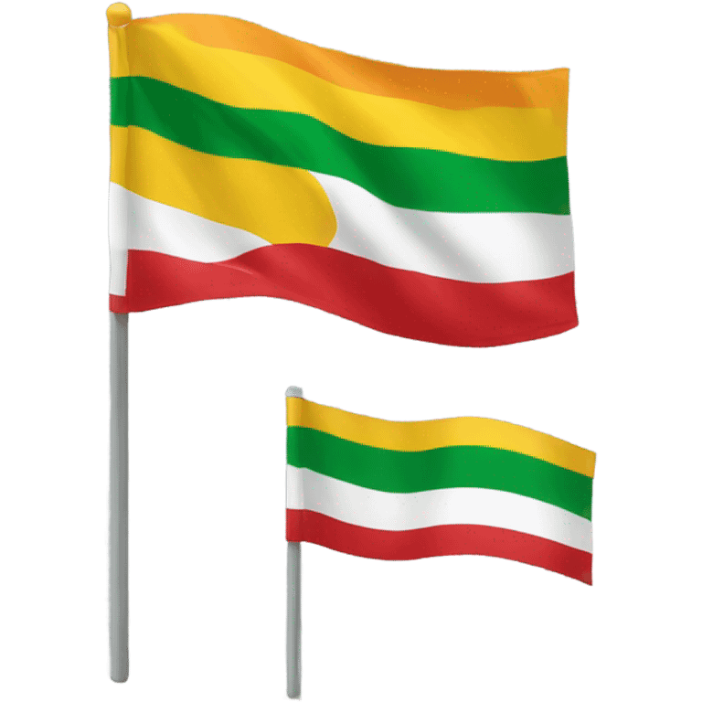 Kurdistan flag emoji emoji