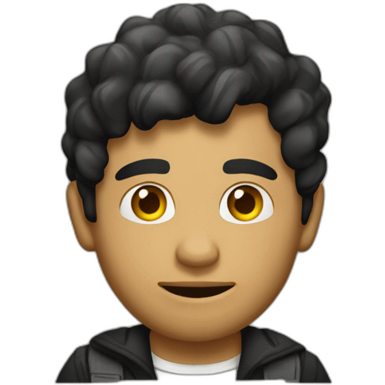 Mexican young hip bitcoiner emoji