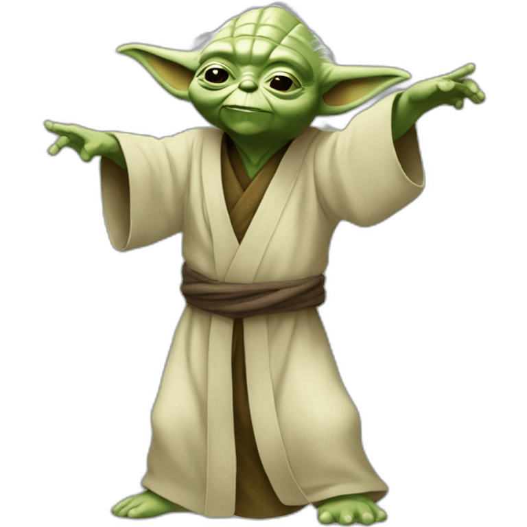 Yoda dabing emoji