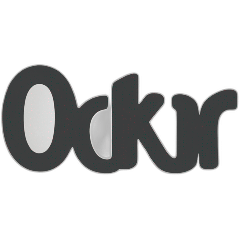 The letters "OKR" all capitalized emoji