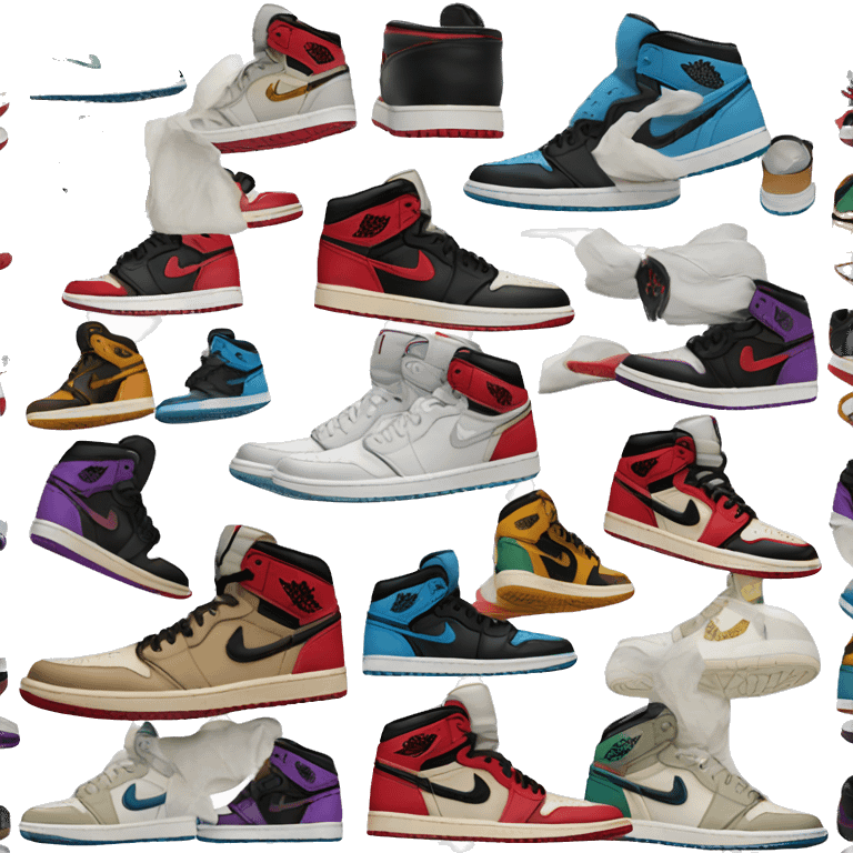 Air Jordan 1s emoji