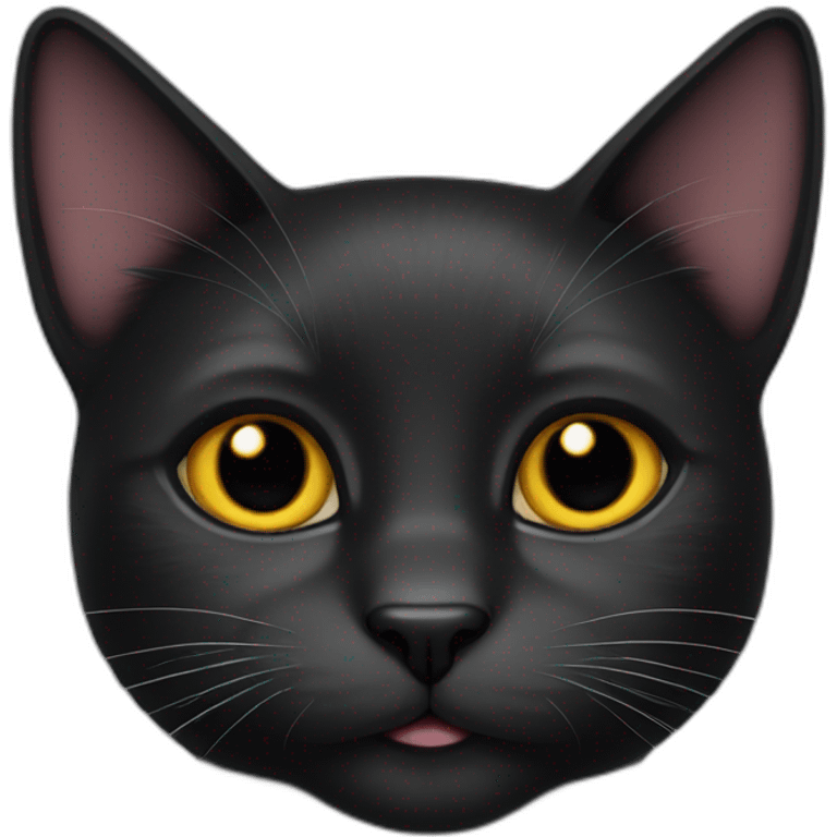 Black cat emoji