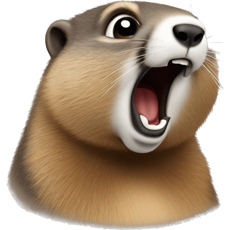 Marmot cursing  emoji