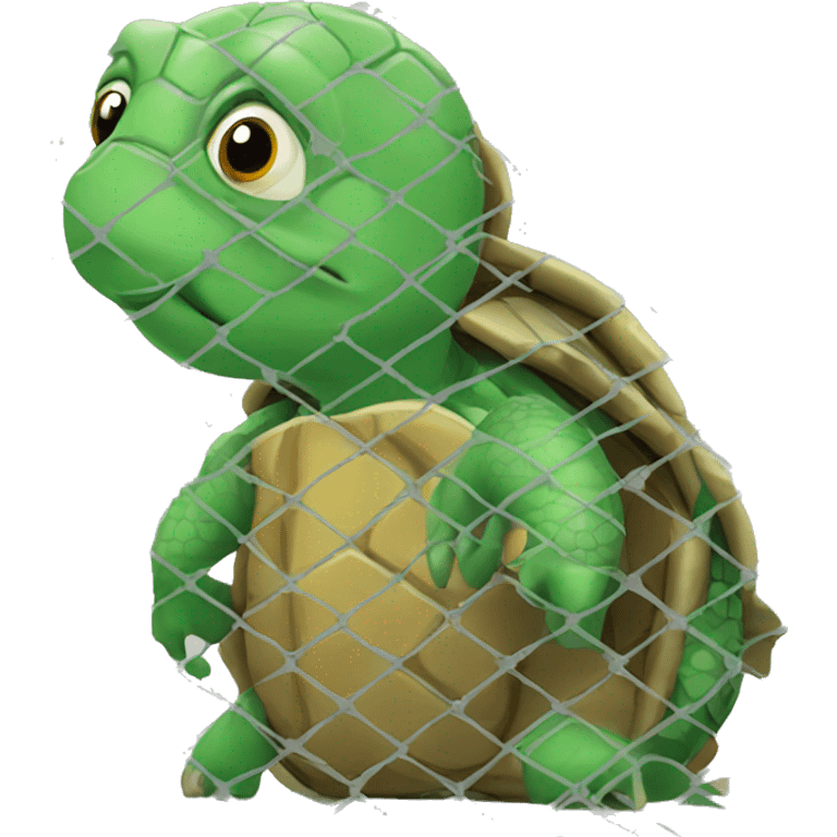 turtle in prison emoji