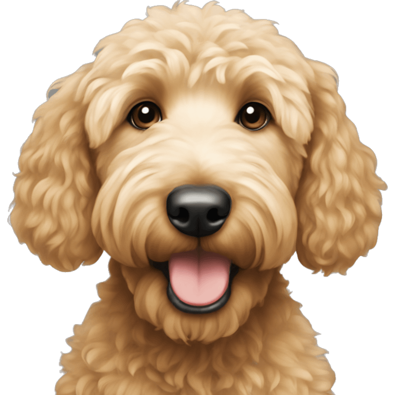 Goldendoodle emoji