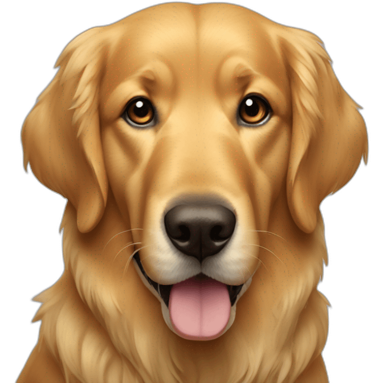 Bedouin golden retriever emoji