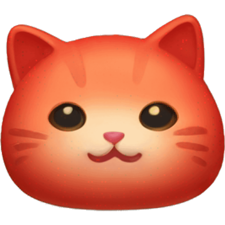 red mochi cat emoji