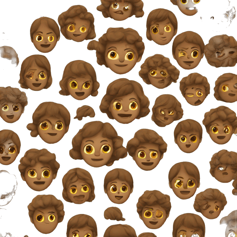 brown color emoji