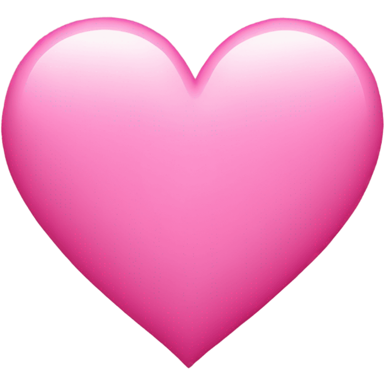 Pink heart emoji