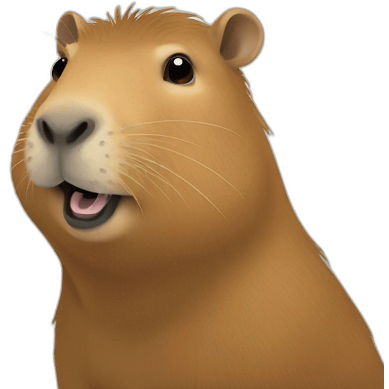 Capybara emoji