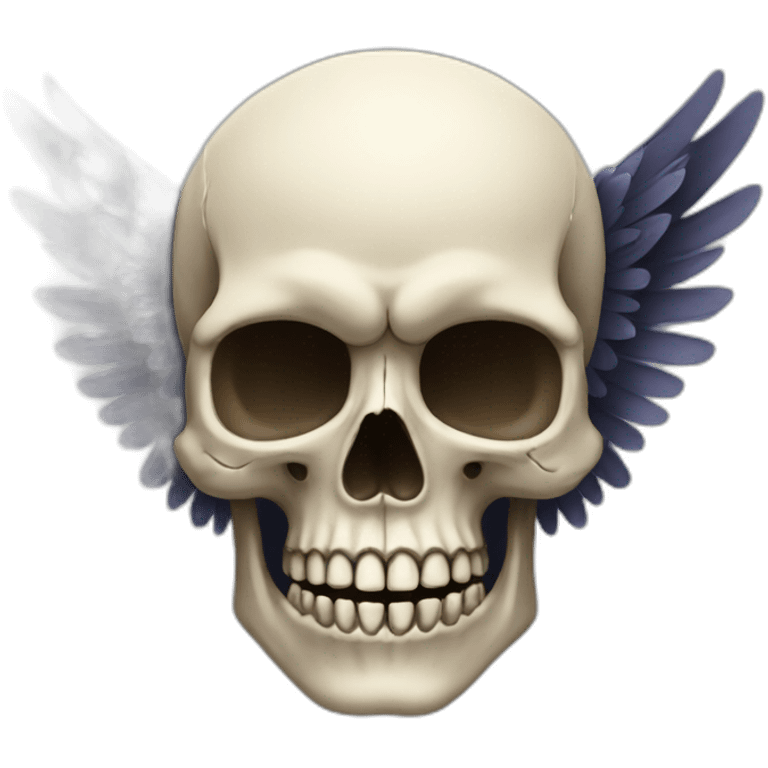 skull with wings emoji