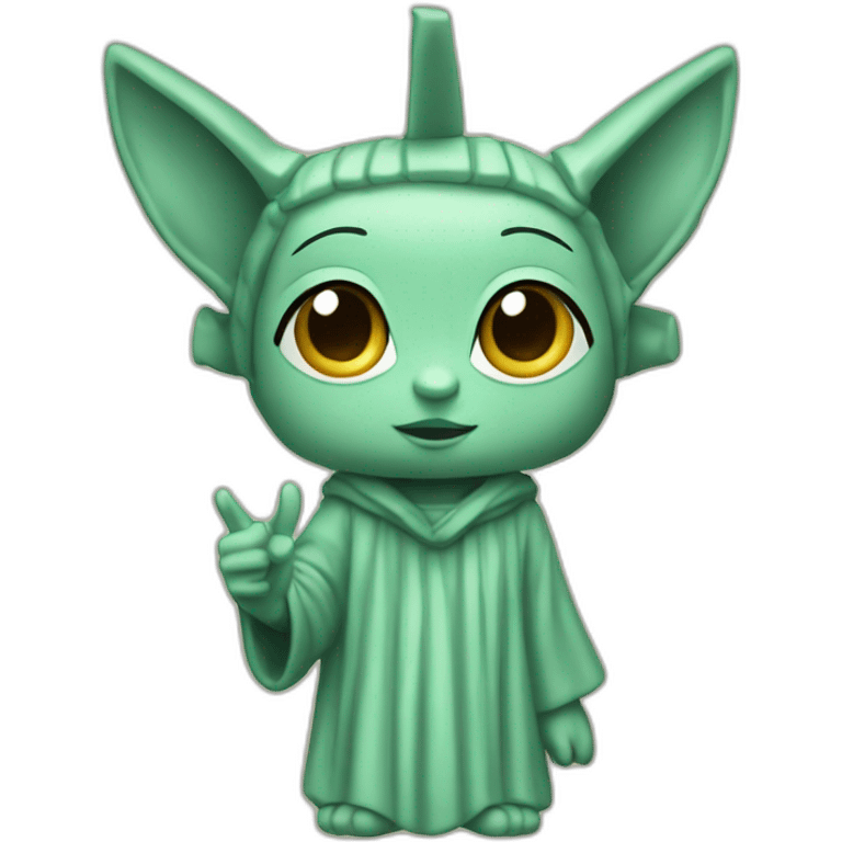 Statue of Liberty hoodie Dobby emoji