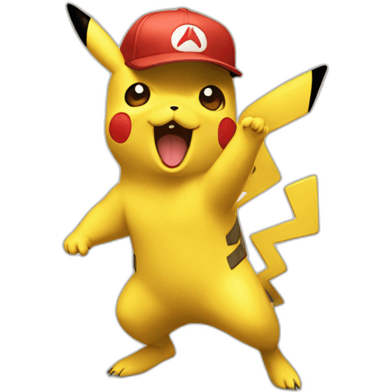 pikachu-attaque emoji