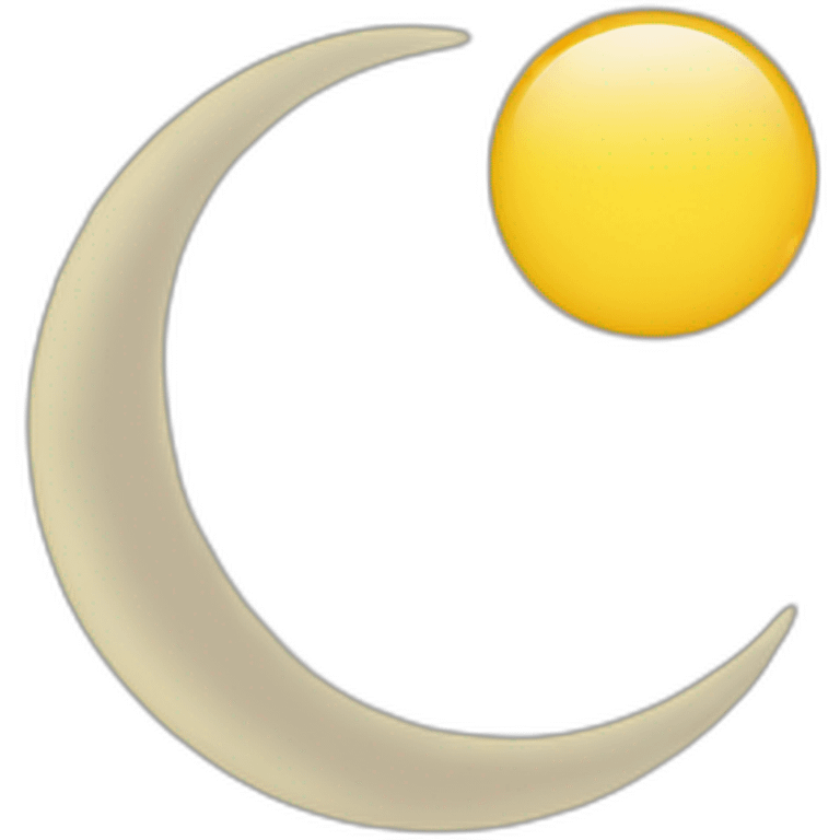 Lune-avec-soleil emoji