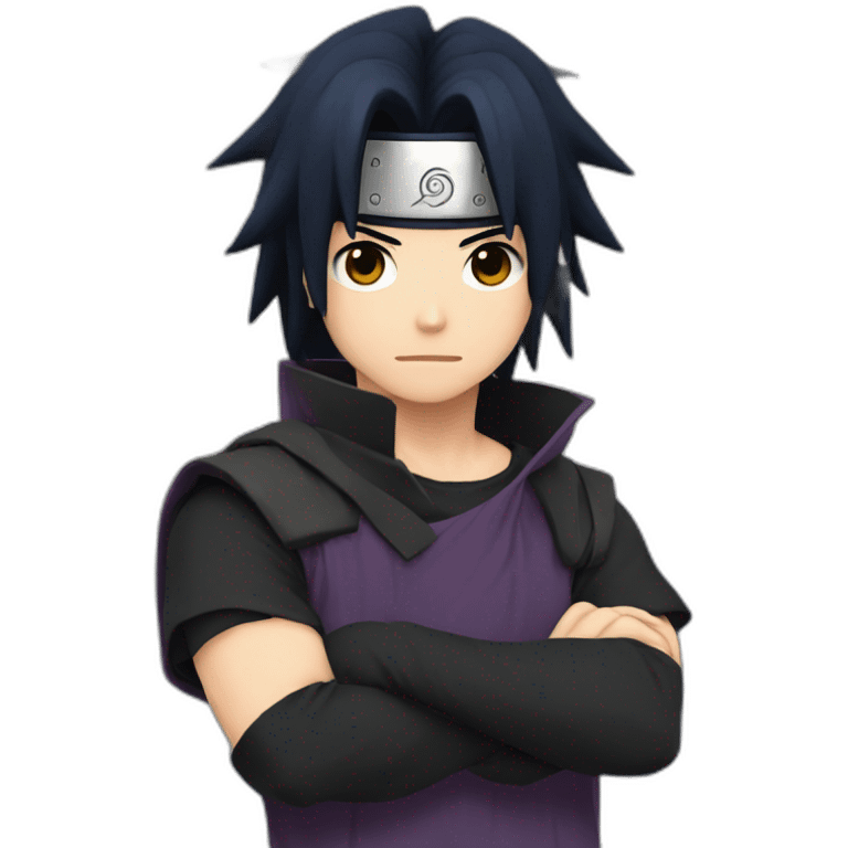 sasuke dark emoji