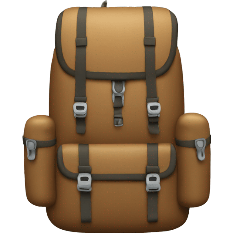 Hiking backpack   emoji