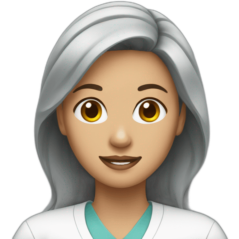 Surgical tech female emoji