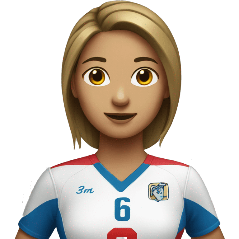 Girl volleyball  emoji