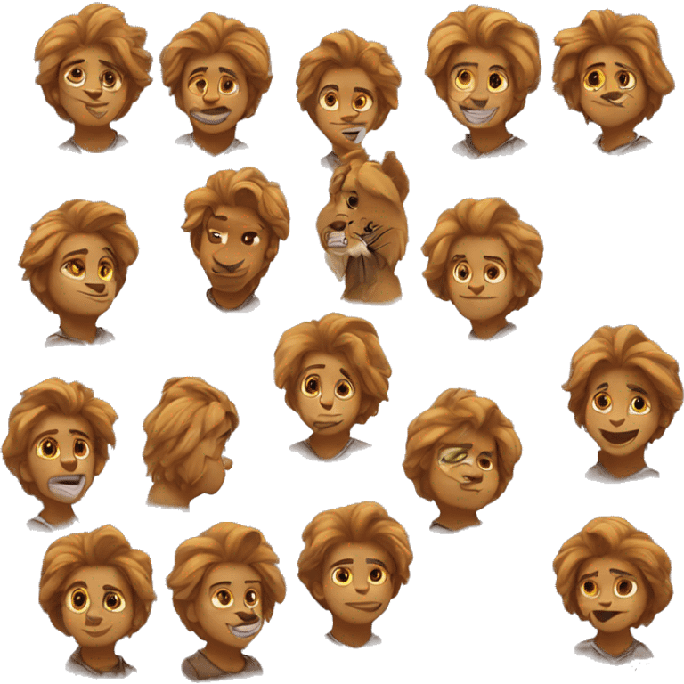 Simba la rue emoji