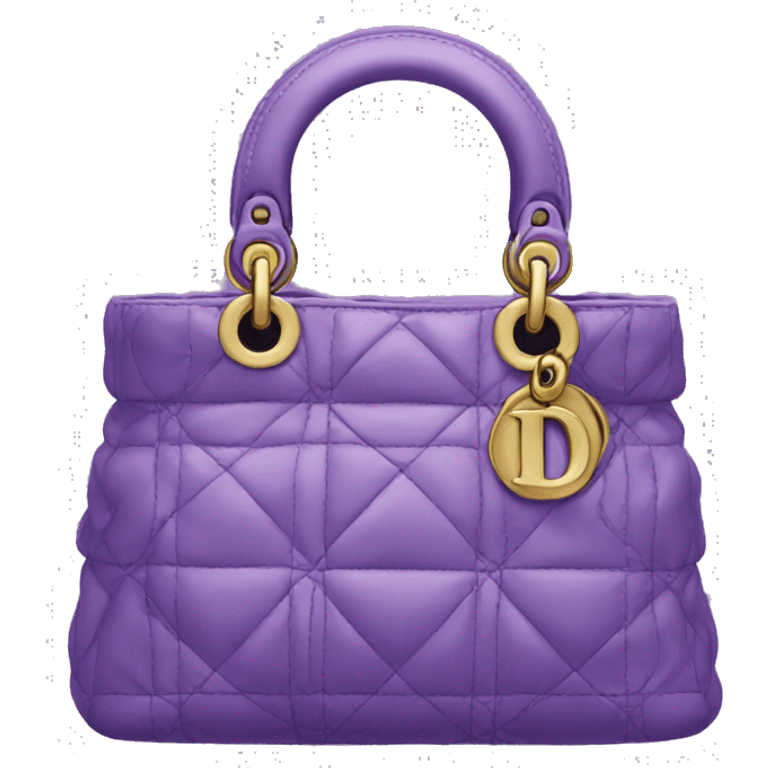 Purple Dior Bag emoji