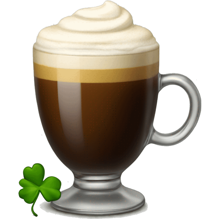 Irish coffee  emoji