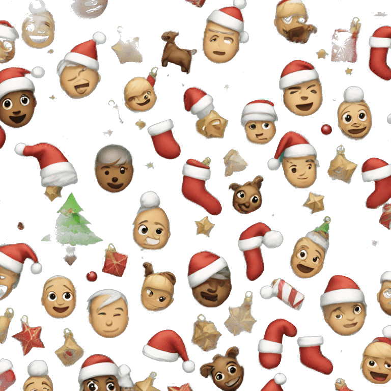 Christmas emojis emoji