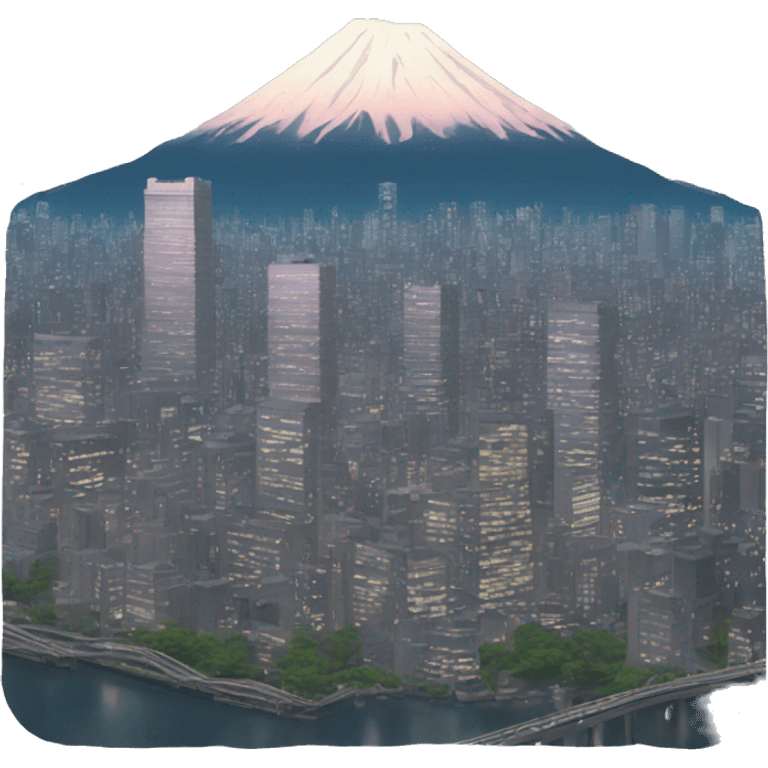 Tokyo from many hiost emoji