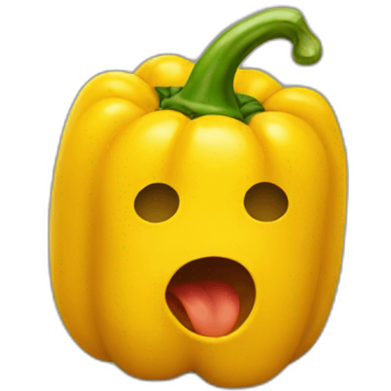 yellow pepper emoji