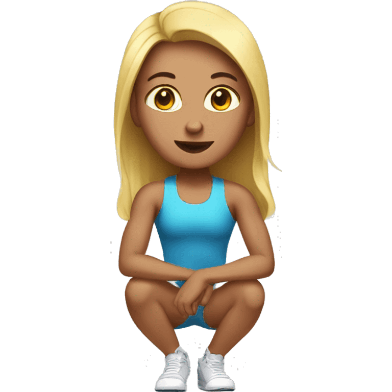 Why the girl in gym emoji