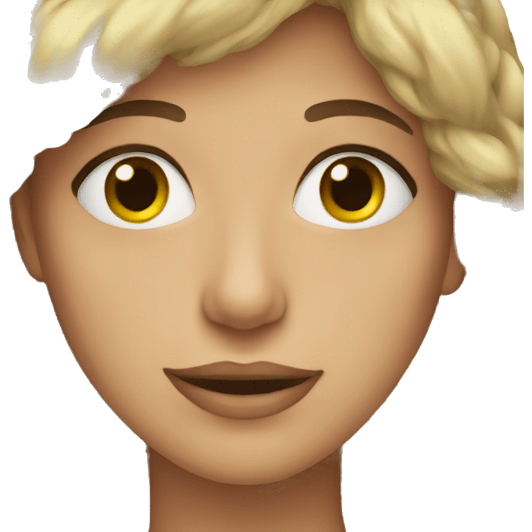 Une femme emoji