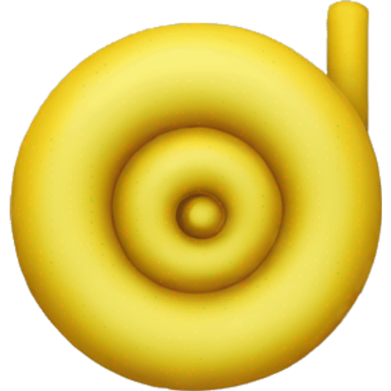 yellow spiral emoji