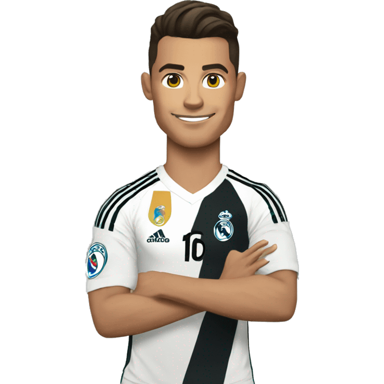 CR7 with real Madrid  emoji