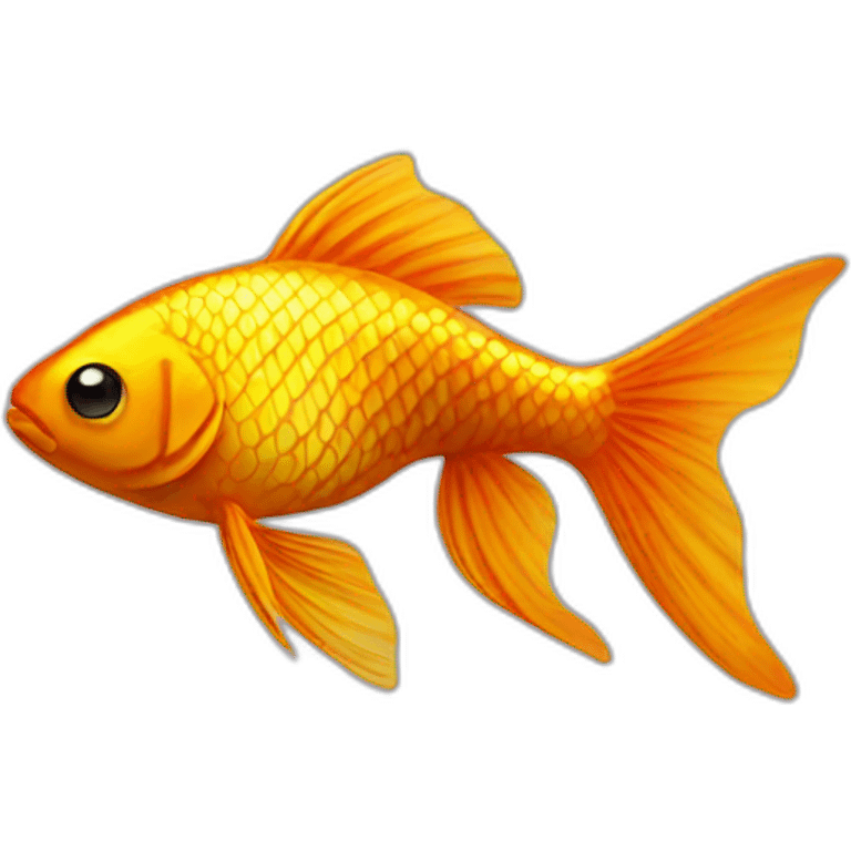 Gold fish emoji