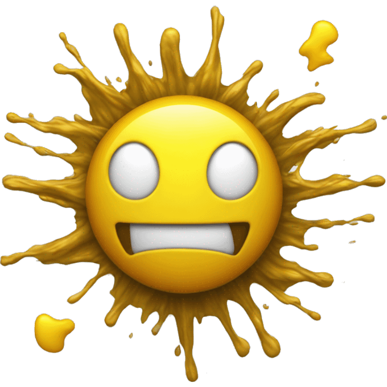 emoji about Mania (Euphoria) – Bright Yellow (#FFD700): Represents extreme energy, excitement, and recklessness emoji