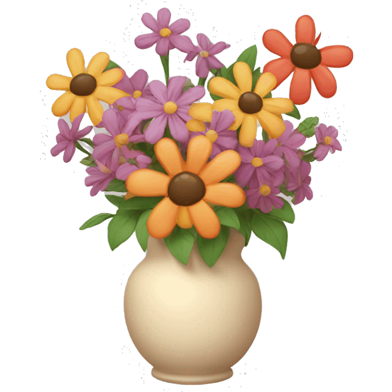 vase with flowers emoji