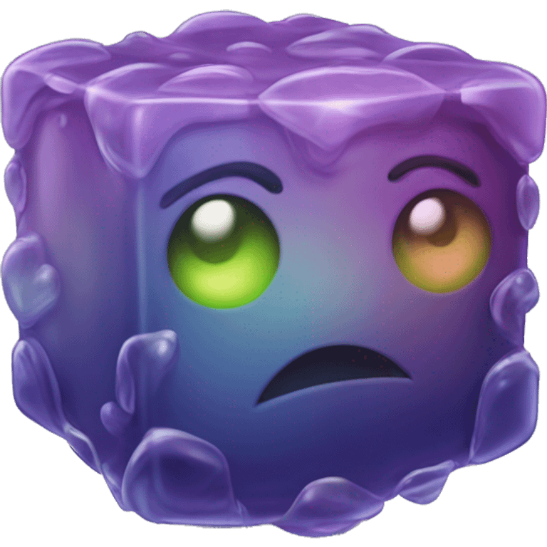 remixed gelatinous cube emoji