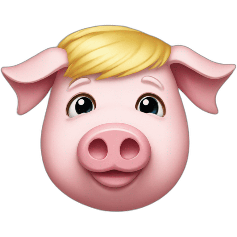 Trump-pig emoji