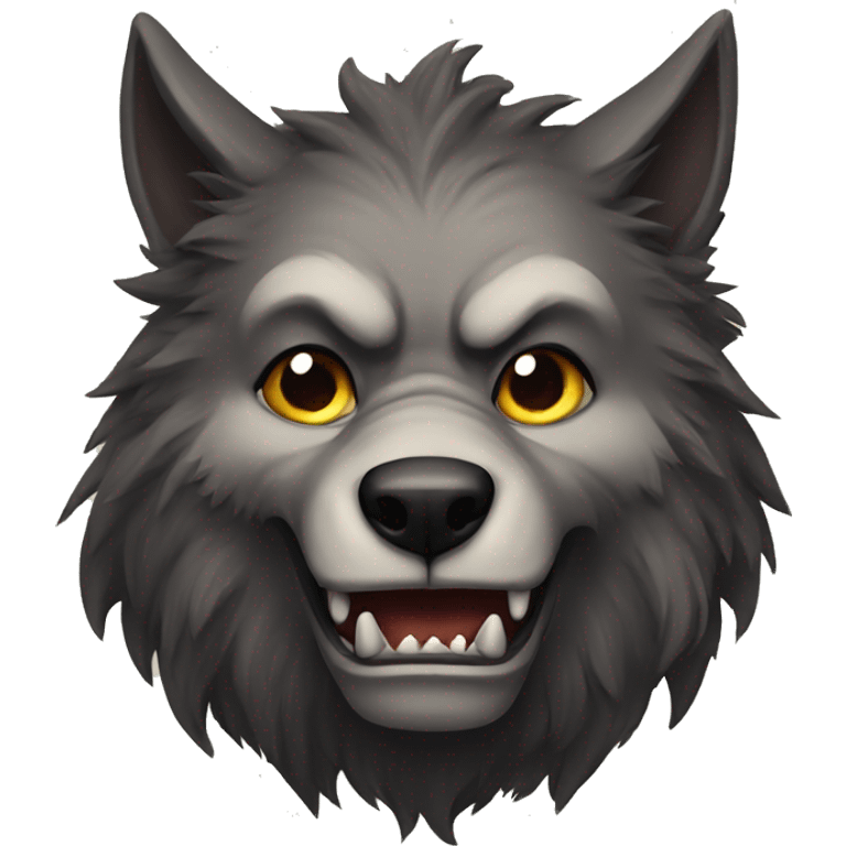 werewolf playing cards are closed emoji