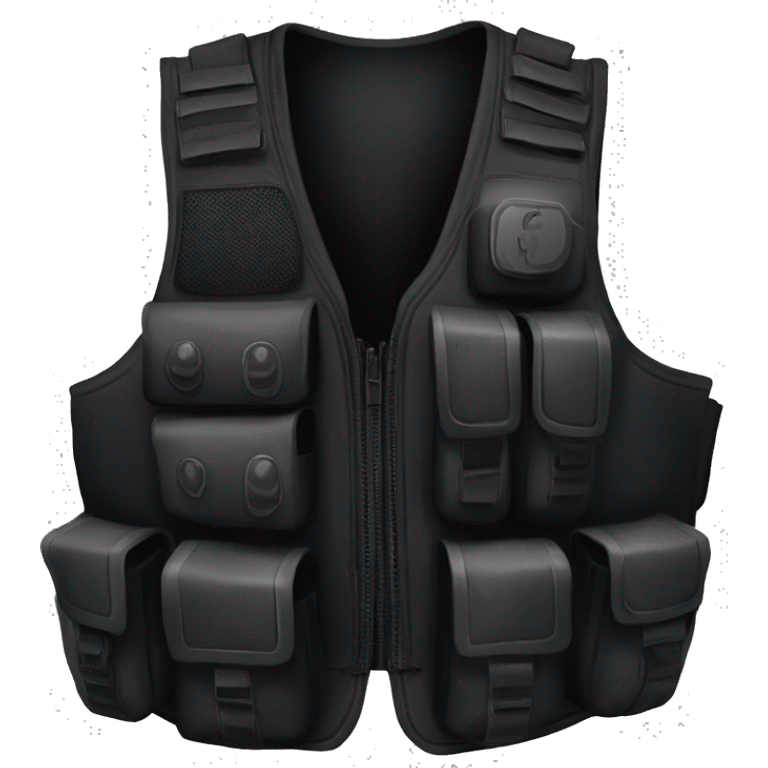 allblack CS GO vest emoji