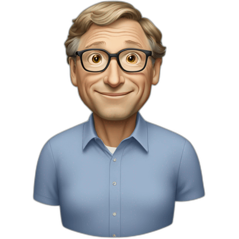 Pregnant bill gates emoji