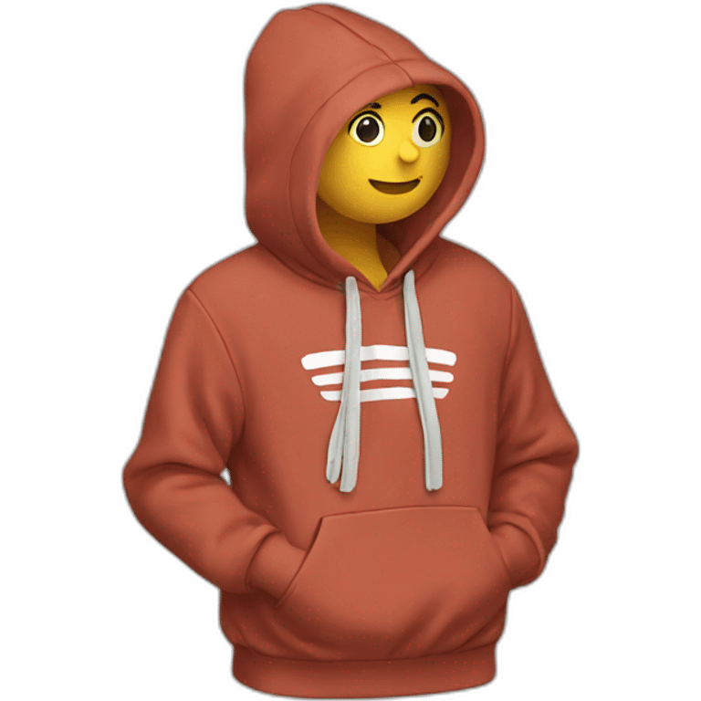 adidas hoodie emoji