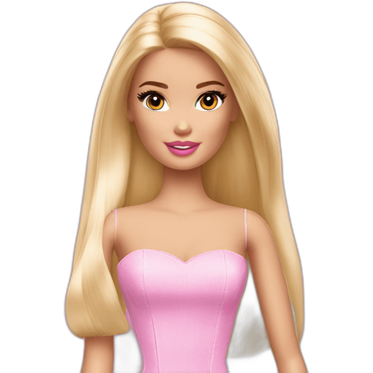 Barbie Linhares Ferreira blond emoji