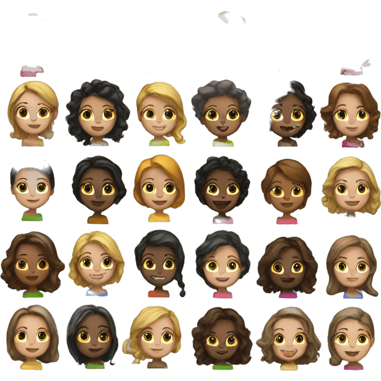 7 girls emoji