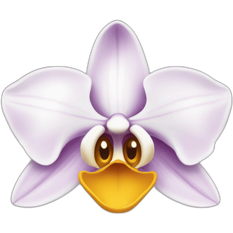 Orchidée emoji