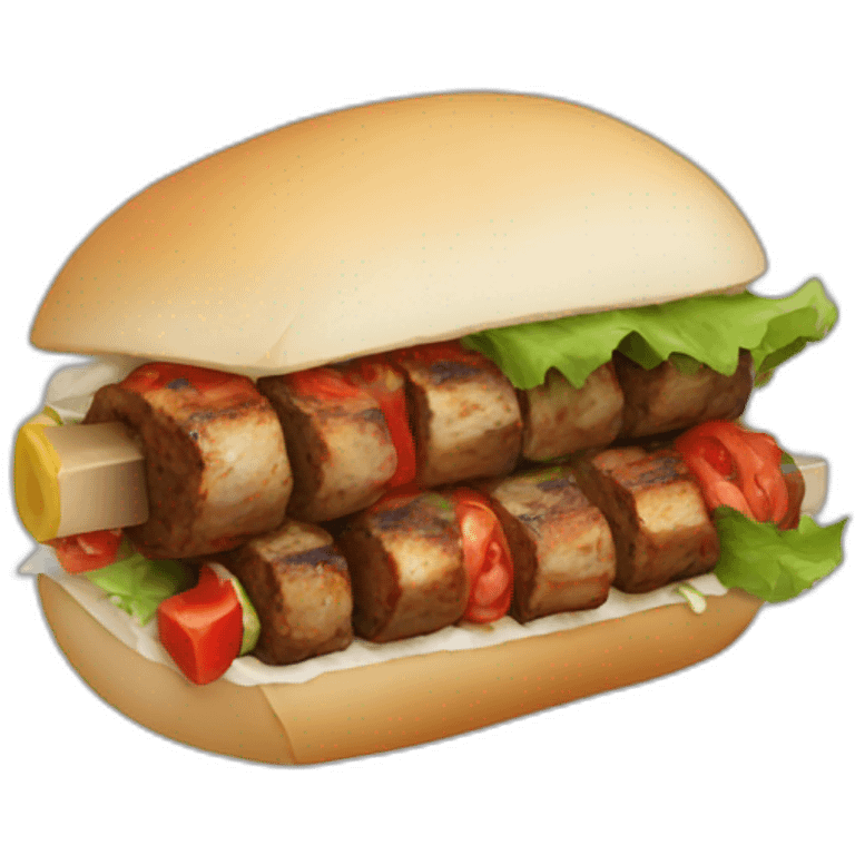 turkish eat kebab emoji