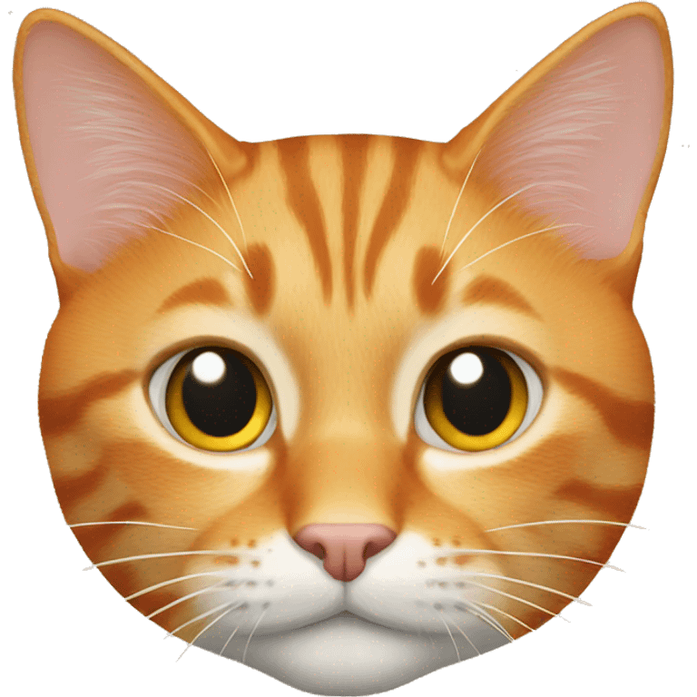 Orange tabby cat emoji