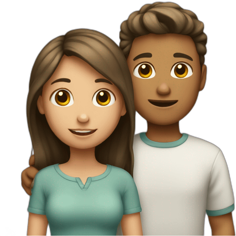 a boy and a girl emoji