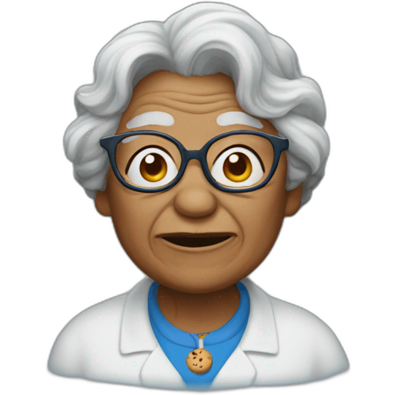 cookie-monster-grandma emoji