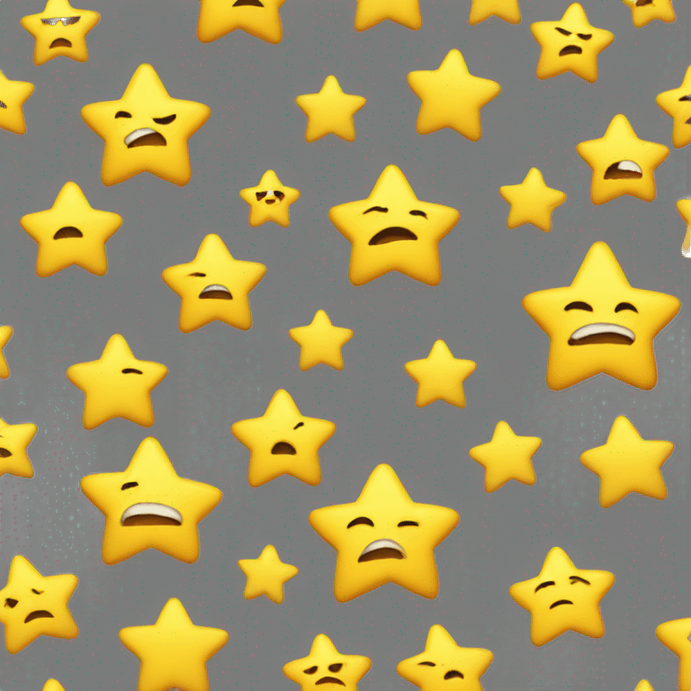 yellow star angry emoji